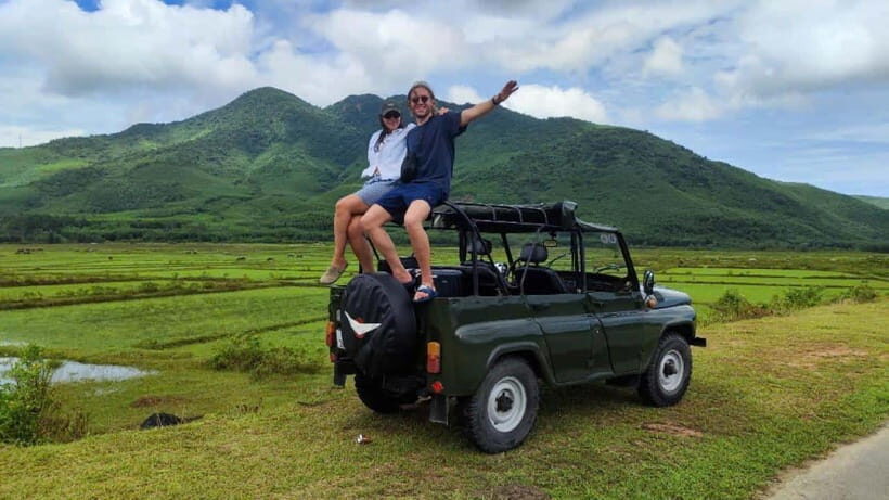 JEEP TOUR HOI AN TO HUE and ADMIRE THE HAI VAN PASS - Visiting Bang An Tower