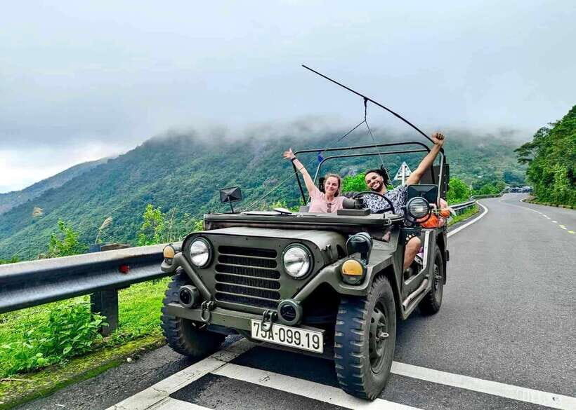 JEEP TOUR HOI AN TO HUE and ADMIRE THE HAI VAN PASS - Itinerary Highlights