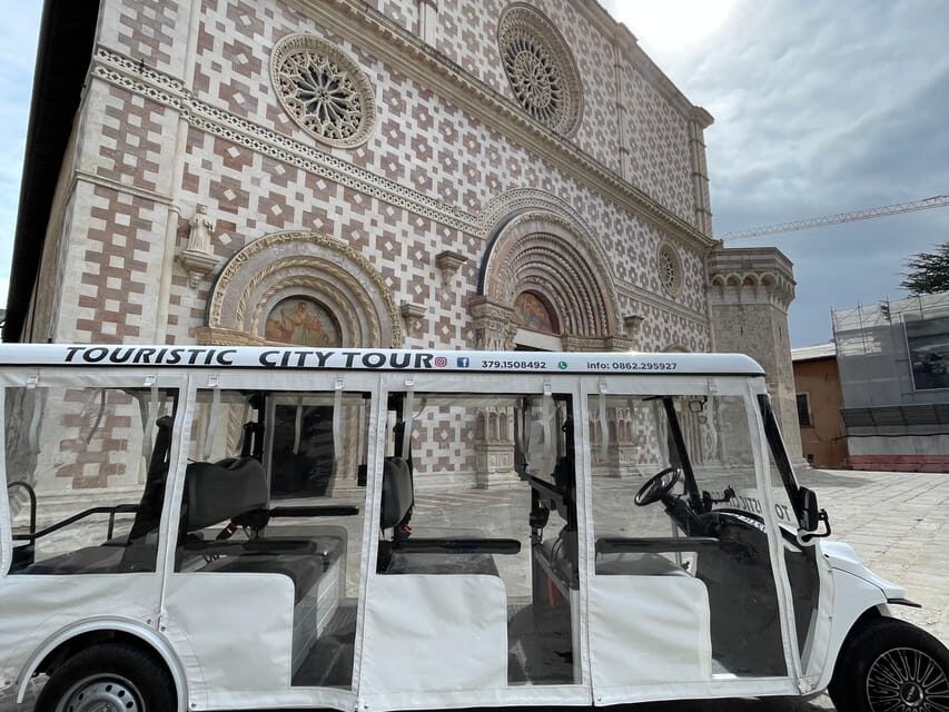 Laquila: Electric Shuttle City Tour With Local Guide - Pricing and Reservation Details