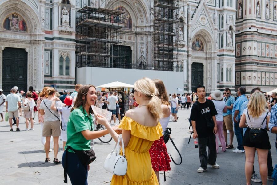 Livorno: Florence Optional Walking Tour and Accademia Entry - Itinerary and Experience
