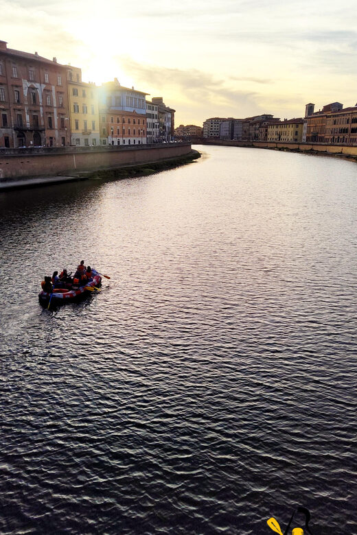 Pisa: Rafting Tour With Aperitif - Itinerary Highlights