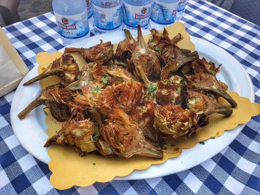 Rome: Campo De Fiori & Ghetto Street Food Sightseeing Tour - Itinerary Highlights