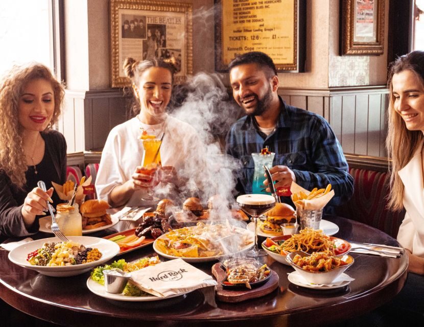 Rome: Hard Rock Cafe Experience - Menu Highlights