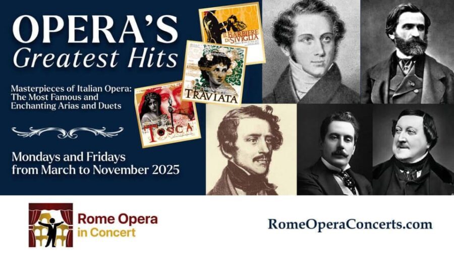 Rome: OPERAS GREATEST HITS - Concert + Aperitif - Concert Experience