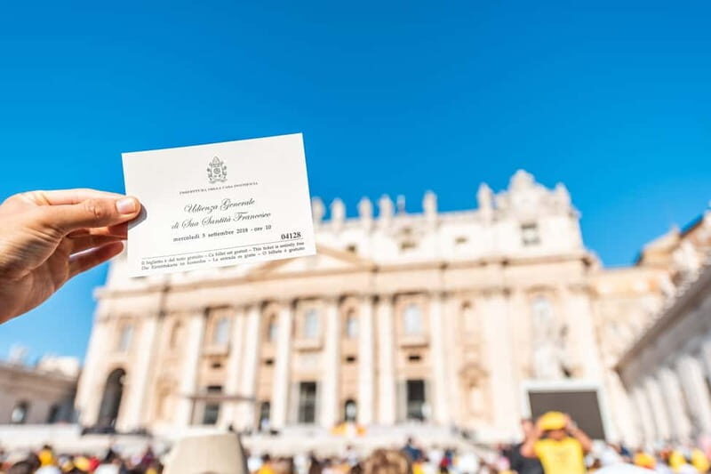 Rome: Papal Audience Experience With a Local Guide - What to Expect During the Tour