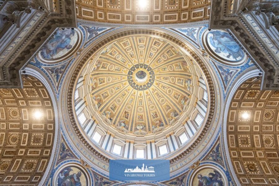 Rome: St. Peters Basilica and Vatican Grottoes Guided Tour - Highlights of St. Peters Basilica