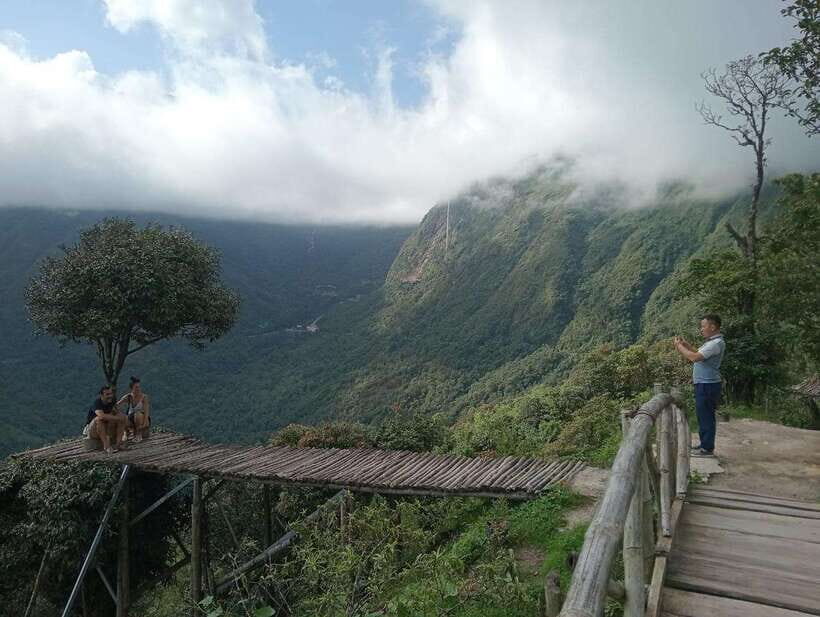 Sapa to Waterfall, Tea Farm, Cave With Motorbike Driver - Pickup and Transport