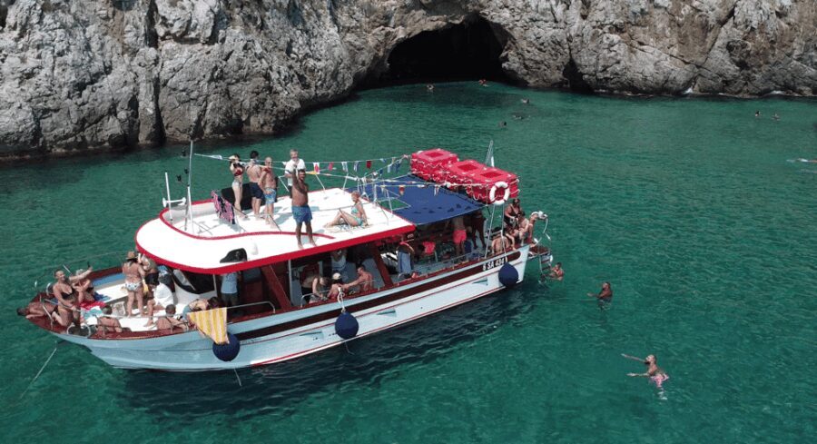 Sperlonga: Boat Cruise to the Blue Grotto With Swimming - Itinerary Highlights and Stops