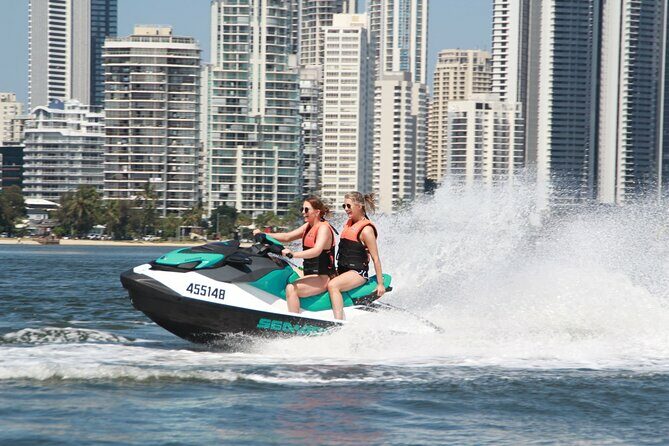 1 Hour Jet Ski Island Safari to South Stradbroke Island - Visiting Tipplers Resort: A Unique On-Water Stop