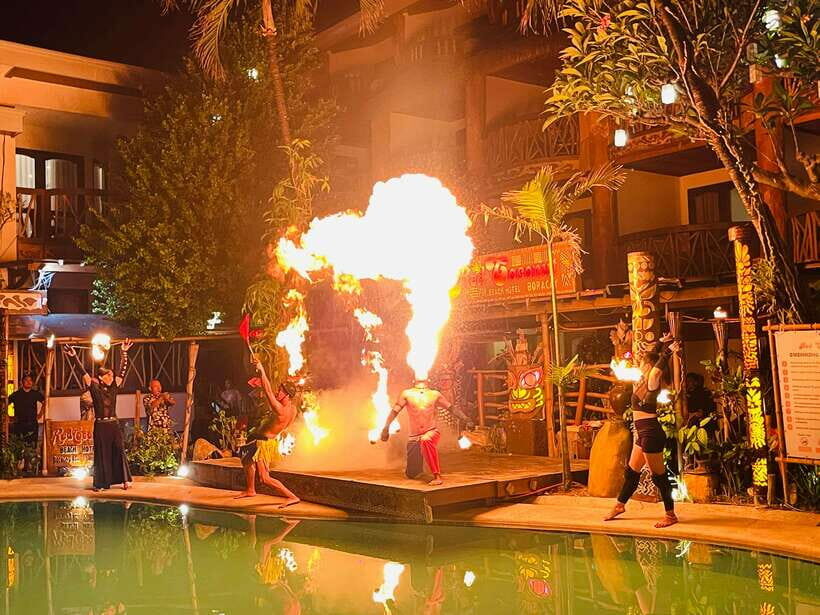Borocay: Fire Dancing Show at Red Coconut Beach Hotel - What to Expect at the Fire Dancing Show