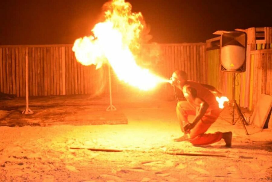 Falmouth: Bioluminous Lagoon Tour with Fire Dance - The Itinerary in Detail