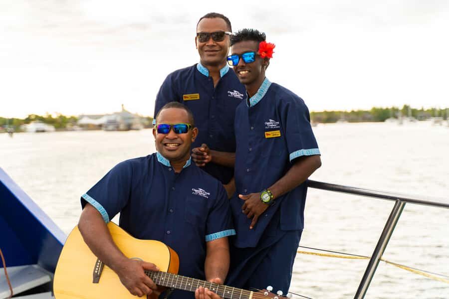 Fiji: Captain Cook Cruises Sunset Dinner Cruise - The Scenic Sailing & Island Views