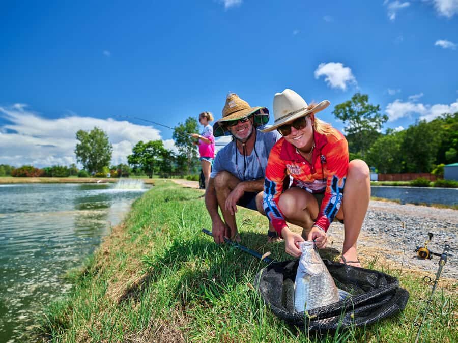 From Port Douglas: Barramundi Pond Fishing with Lunch - The Itinerary in Detail
