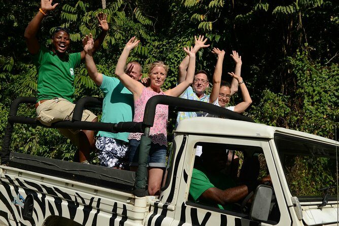 Jeep & Zip Safari St. Lucia From Castries - The Hike to Errand Falls and Swimming in Natural Pools