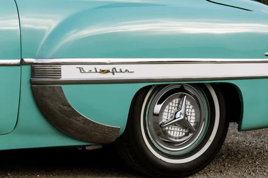 Monterey & Big Sur: 1954 Chevy Bel Air Convertible Rental - Authenticity Meets Comfort and Style