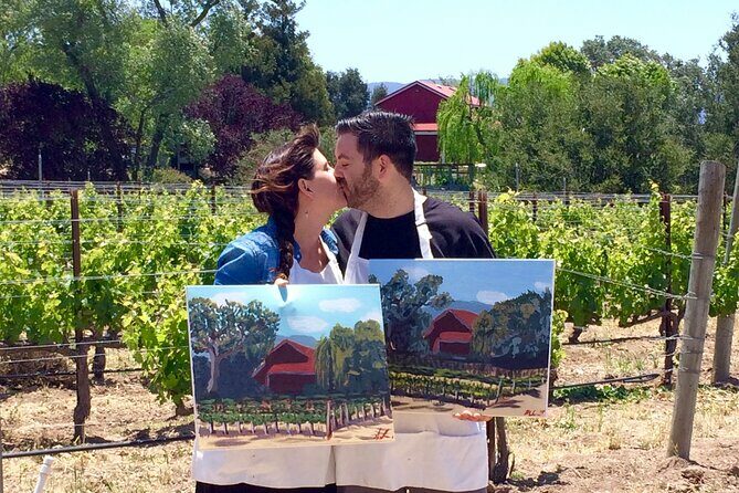 Paint in the Vineyard with Estate Wine Tasting - The Sum Up
