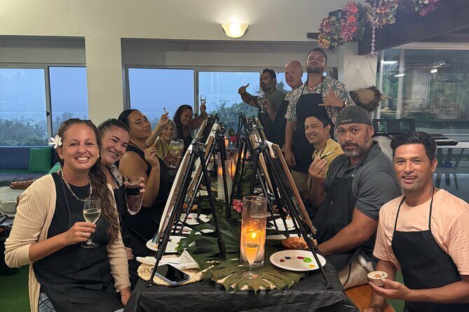 Paint & Sip Experience Rarotonga - The Tour Overview: A Blend of Beauty and Creativity