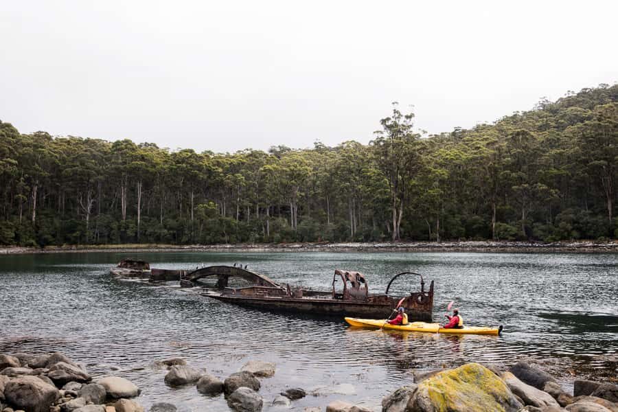 Tasman Peninsula Full-Day Sea Kayak Excursion - A Long Day on Tasmania’s Coastline