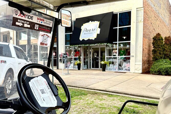 Tuscaloosa Boutiques Tour - What the Tour Includes and Excludes