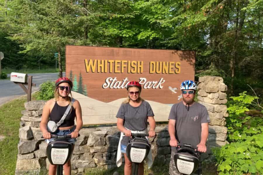 Whitefish Dunes State Park: Segway Prehistoric Door County - The Guides and Their Impact