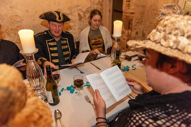 Who Killed the Surveyor Mystery Dinner - The Meal and Drinks