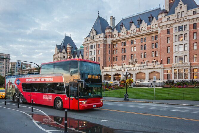 24 Hour Hop-On, Hop-Off Double Decker Victoria City Tour - Comfort, Transportation, and Group Size