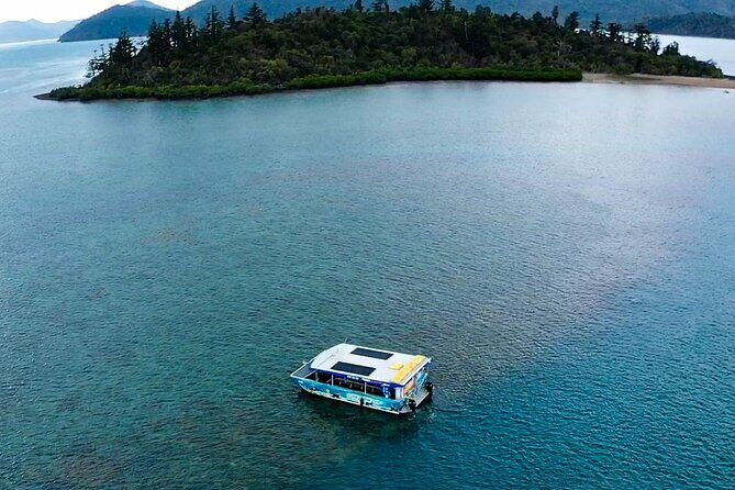 Airlie Beach Glass Bottom Boat Guided Night Tour - The Itinerary: What to Expect at Each Stop