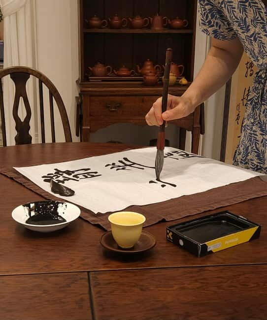 Busan: Join a Tea Ceremony & Create a Calligraphy Memento - Why the Calligraphy Matters: A Creative Reflection