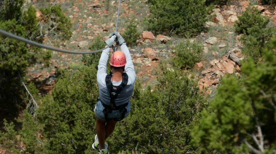 Cañon City: Royal Gorge 9-Line Classic Zipline Ticket - Climbing to the Launch Points