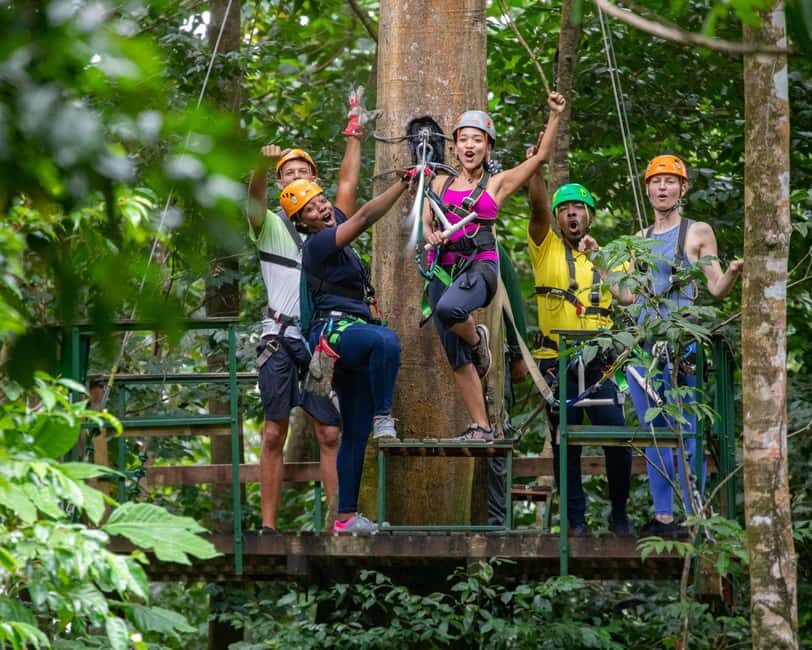 Castries, St. Lucia - Adrenaline Zipline - The Guides and Safety Standards