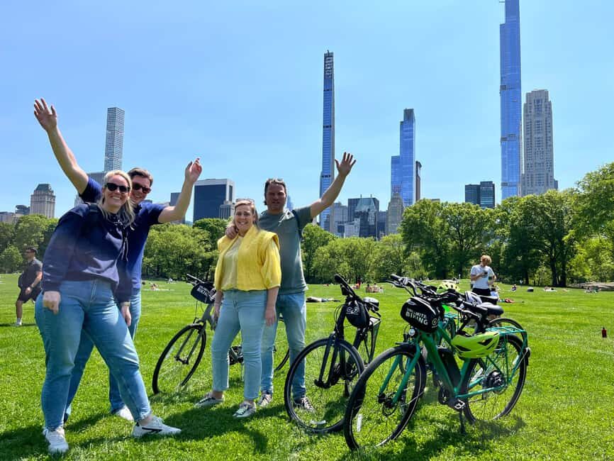 Central Park: Self-guided Bike Tour App - Audio + Written - What’s Included and What’s Not