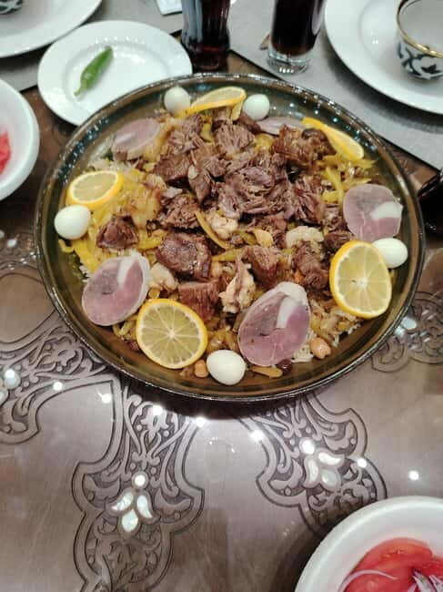 cooking traditional food in Samarkand with local people - The Food and Atmosphere