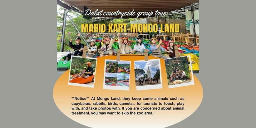 Dalat: Mario Kart - Mongo Land - Countryside Small Group - Visits to a Coffee Plantation: Savor Local Flavors