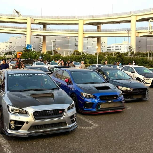 EVO, WRX, Skyline  JDM Night Run to Daikoku Car Meet - Analyzing the Value