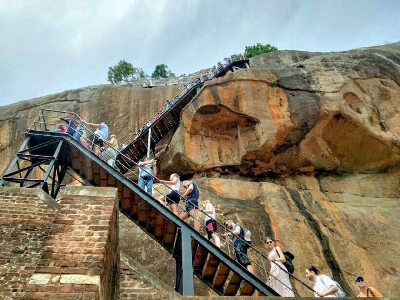 From Colombo: Sigiriya Rock, Dambulla & Minneriya 4x4 Safari - Dambulla Golden Cave Temple