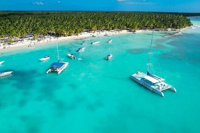 From Santo Domingo Saona Island Food And Drink Catamaran Vip - The Realities of the Experience