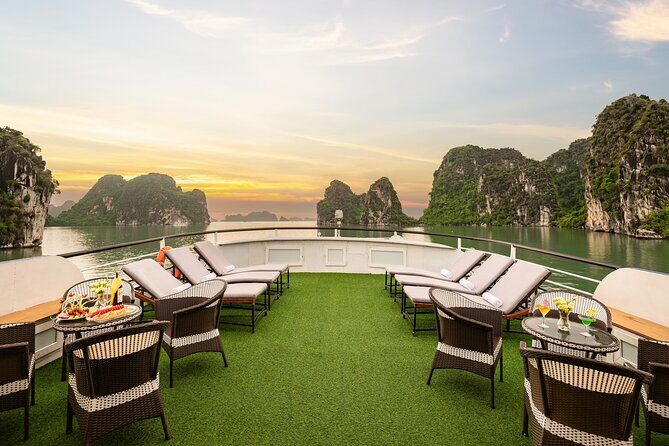 Fullday Trip With Halong Asiana Cruise: Kayaking - The Onboard Experience