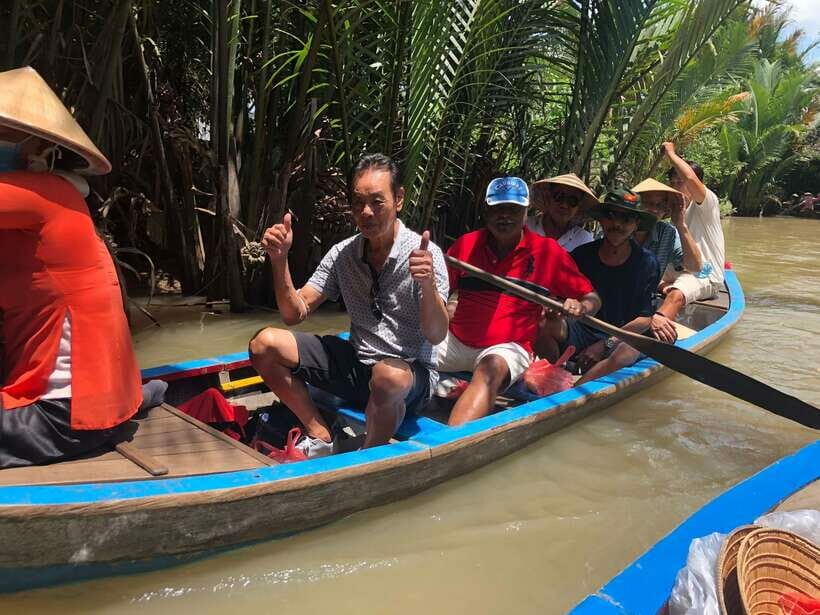 HCM:Mekong Delta 4 Islands Boat Tuk Tuk Try KhotCake Cooking - What We Love About This Tour