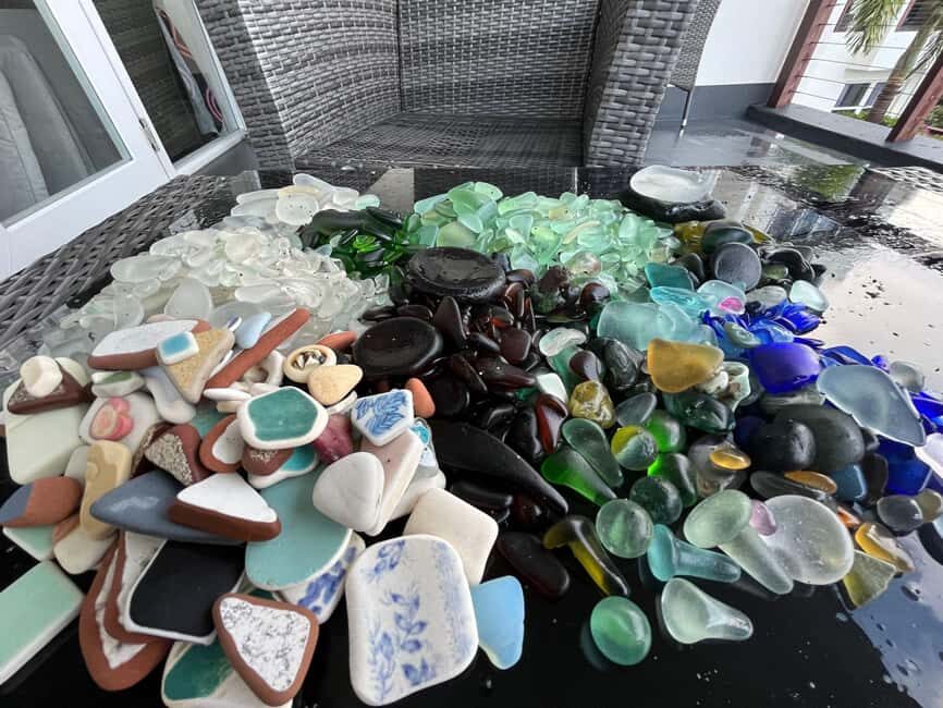 Hike St. Kitts: Sea Glass Discovery at Volcanic Beach - The Treasure Hunt on Black Sand Beaches