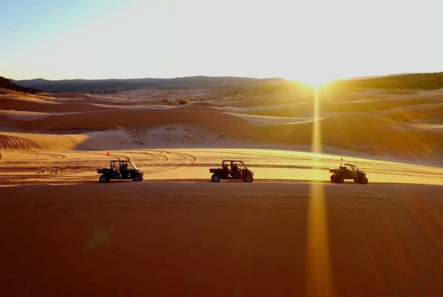 Kanab: Coral Pink Sand Dunes UTV, Slot Canyon & Sand Surfing - The Itinerary in Detail