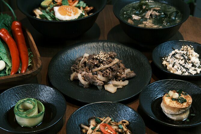Korean Cooking Class Full Meal with BBQ on an All in One Table - The Setting and Group Dynamics