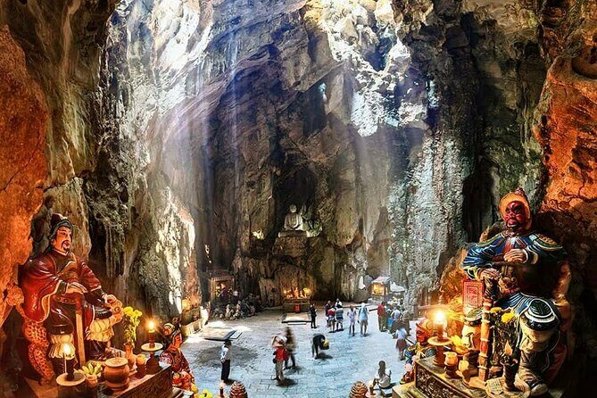 Marble Mountains - Monkey Mountain - Sunset tour - Linh Ung Pagoda on Son Tra Peninsula
