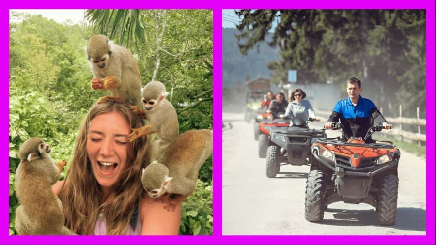 Monkey Encounter + ATV Riding Adventure  Puerto Plata - Scenic ATV Adventure Through the Dominican Countryside