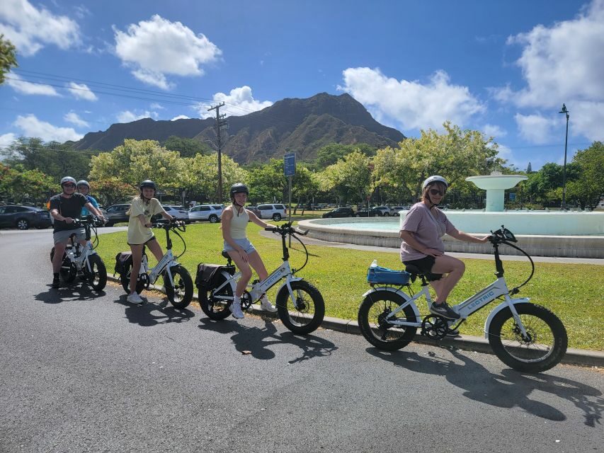 Oahu: Honolulu E-Bike Ride and Diamond Head Hike - The Itinerary: What to Expect During Your Adventure