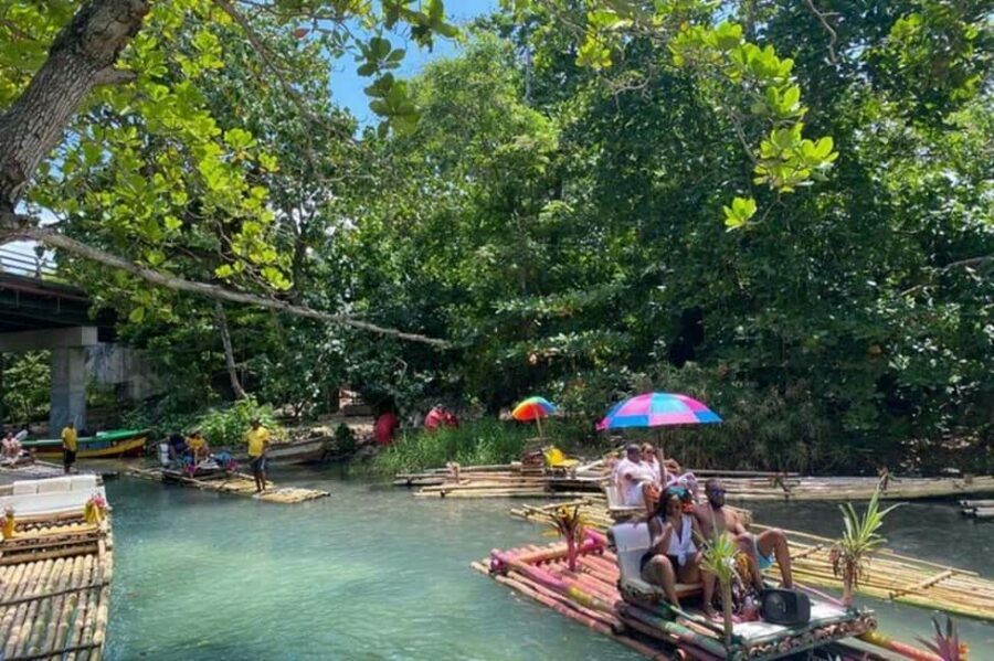 Ocho Rios: Horseback Riding in the Ocean and Bamboo Rafting - The Itinerary in Detail