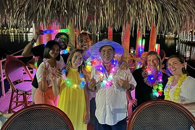 Original CRUISIN' TIKIS Lit on the Lagoon- A Glow Tiki Bar Cruise - What’s Included and What’s Not?
