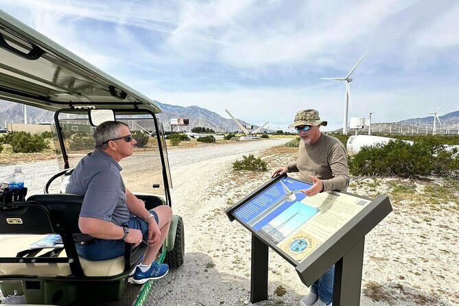 Palm Springs Windmill Guided Tour by Golf Cart - The Itinerary in Detail