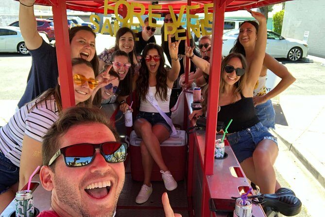 Party Bike Pub Crawl of Downtown Tucson - The Group Experience and Atmosphere