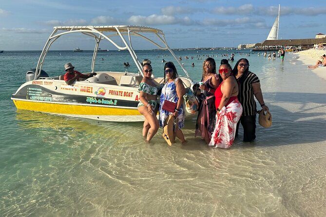 Private Boat & Snorkeling Adventure on Arubas Crystal Coast - Relaxation and Refreshments