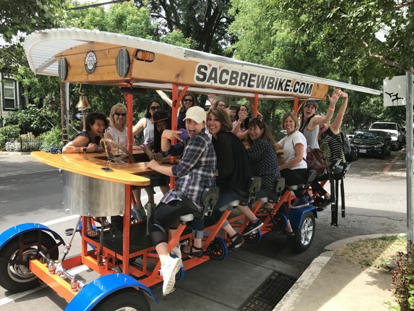 Sacramento: Pedal Bar Tour with 2 Stops - Final Thoughts